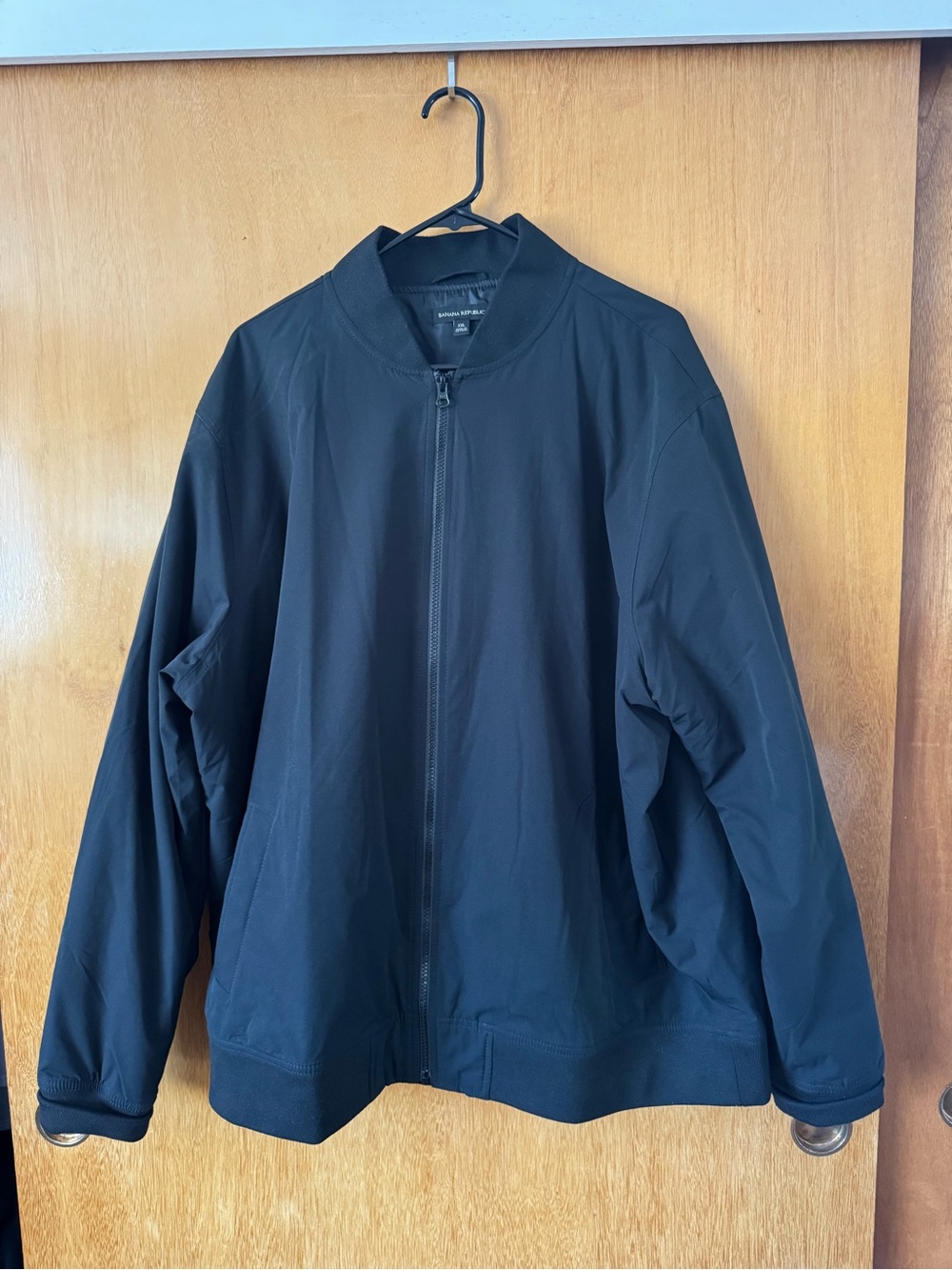 Banana Republic Black Bomber Jacket